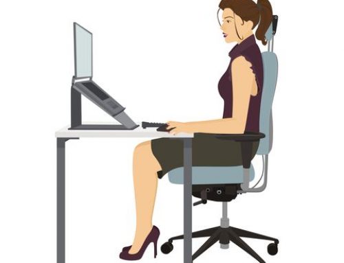 The Right way to sit at your Desk