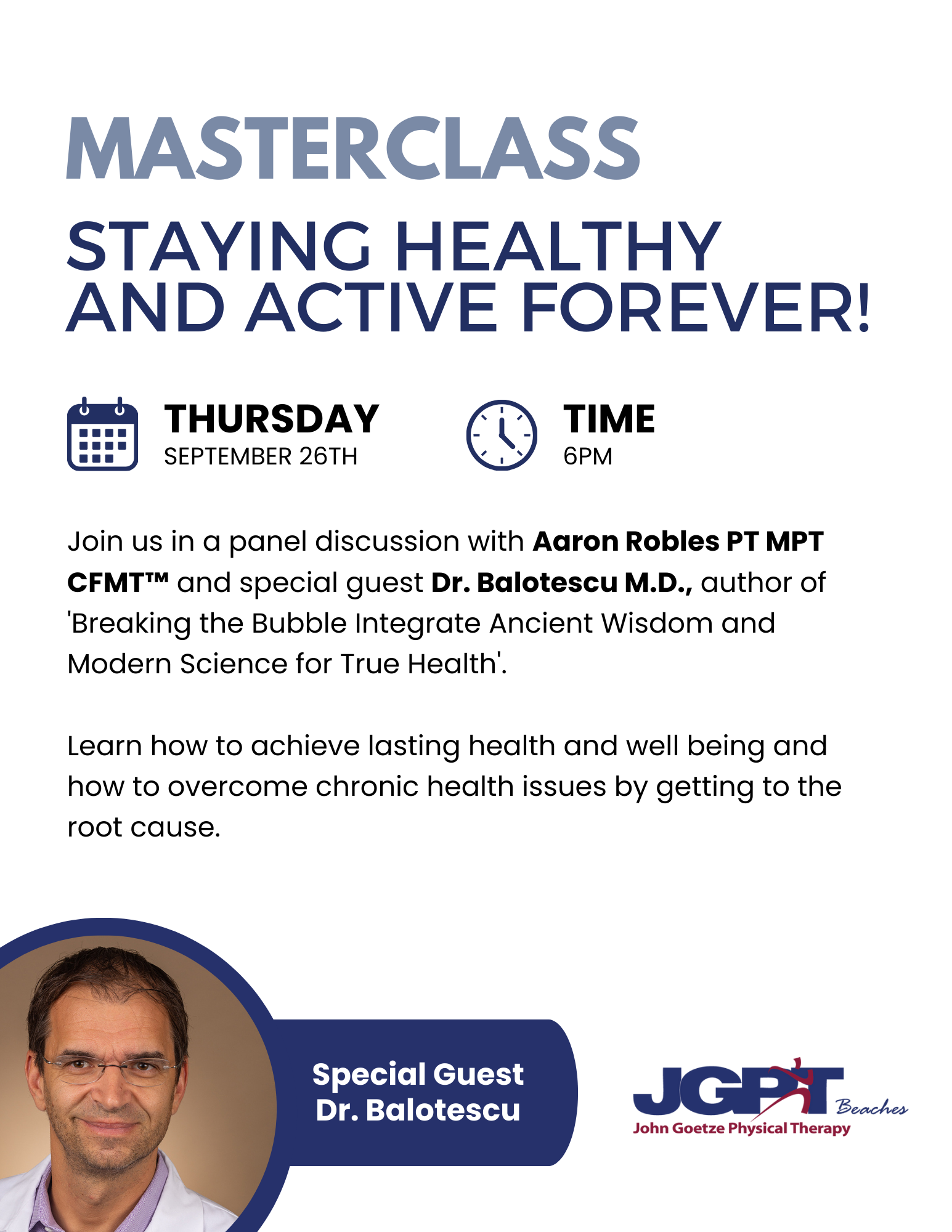 JGPT Masterclass