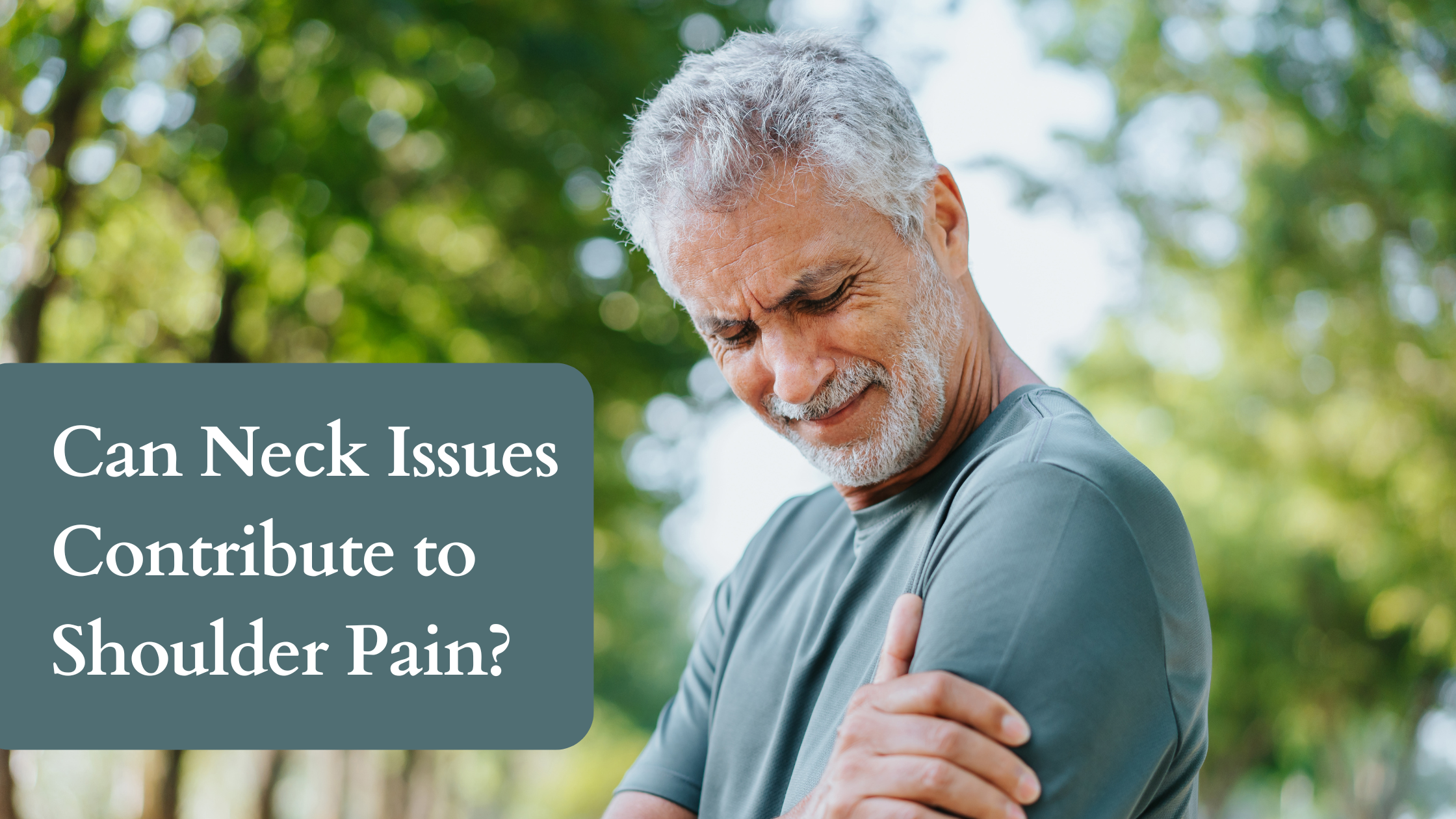 Can Neck Issues Contribute to Shoulder Pain?